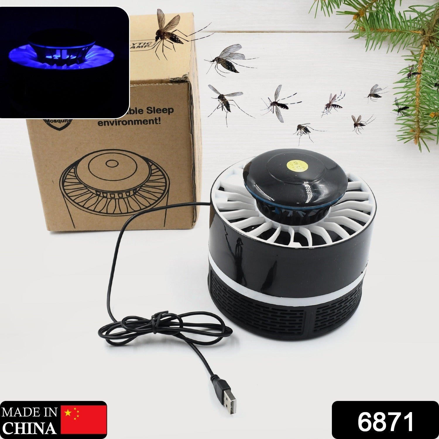 6871 Mosquito Killer Light 5W USB Smart Optically Controlled Insect Killing Lamp Use Forbad room 6871 Mosquito Killer Light 5W USB Smart Optically Controlled Insect Killing Lamp Use Forbad room